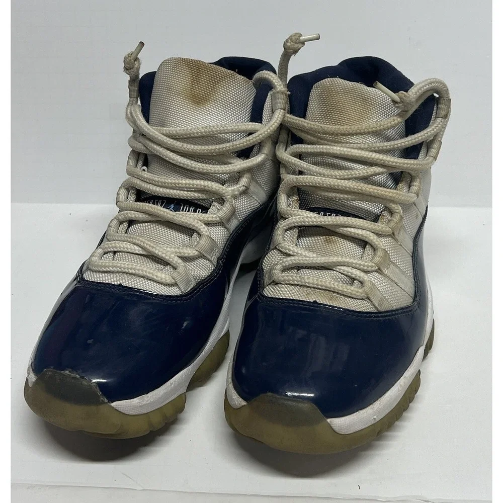 Nike Air Jordan 11 XI Retro Win Like 82 University Blue 378037-123 Mens‎ Size 10
